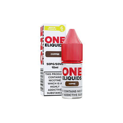 6mg One E-Liquides Aromatisés Nic Shot 10ml (50VG/50PG)