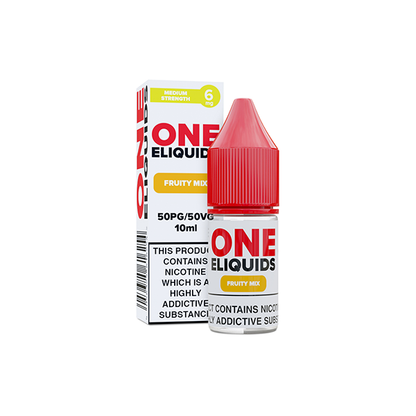 6mg One E-Liquides Aromatisés Nic Shot 10ml (50VG/50PG)