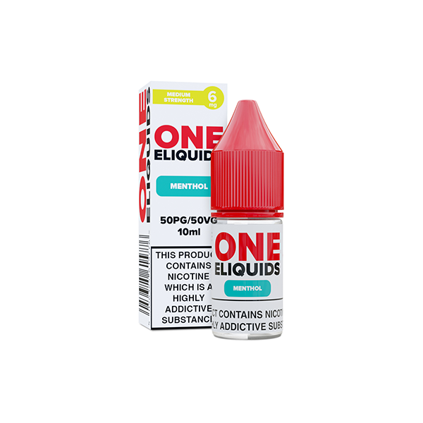 6mg One E-Liquides Aromatisés Nic Shot 10ml (50VG/50PG)