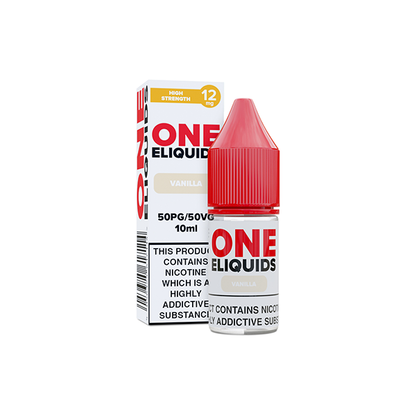 12mg One E-Liquides Aromatisés Nic Shot 10ml (50VG/50PG)