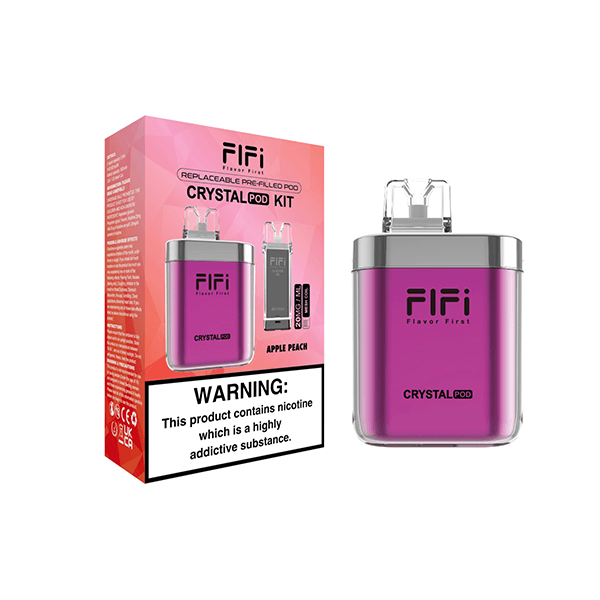 20mg FLFI Crystal Disposable Pod Kit 600 Puff - Online Vape Shop