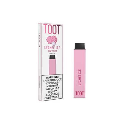 Dispositif jetable de vape de barre de TOOT de 20 mg 600 bouffées