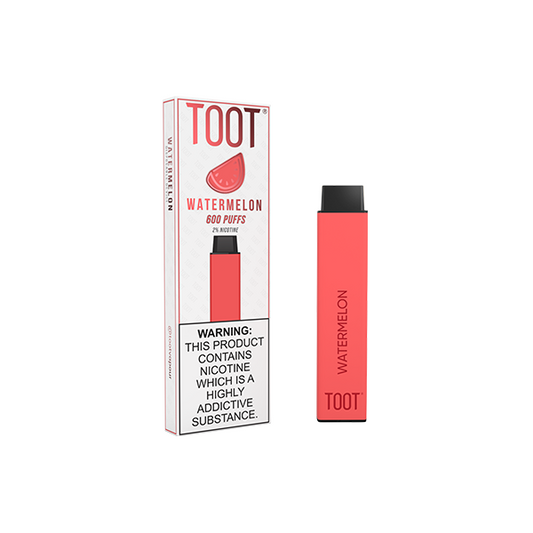 Dispositif jetable de vape de barre de TOOT de 20 mg 600 bouffées