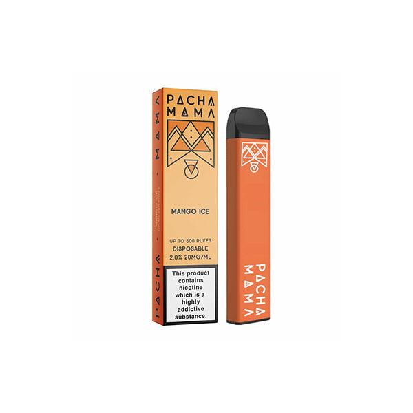 20mg Pacha Mama Disposable Vaping Device 600 Puffs - Online Vape Shop