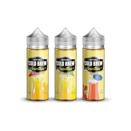 Nitro's Cold Brew Smoothies 100ml Shortfill 0mg (75VG/25PG) - Online Vape Shop