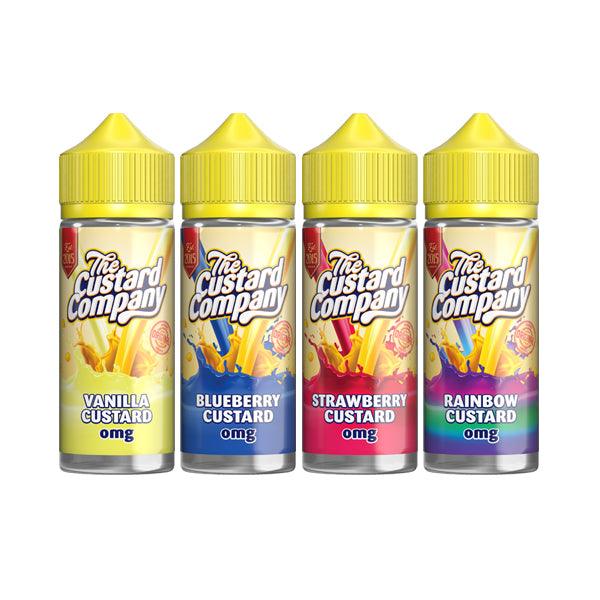 The Custard Company 100ml Shortfill 0mg (70VG/30PG) - Online Vape Shop