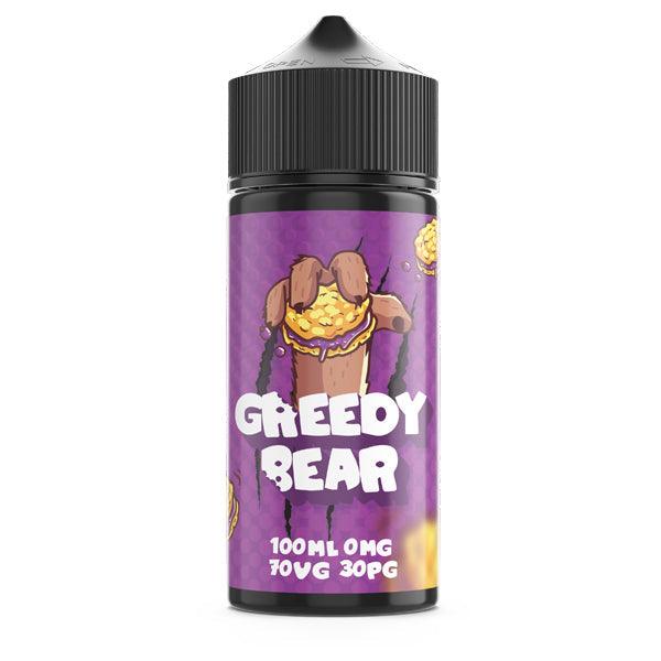 Greedy Bear 100ml Shortfill 0mg (70VG/30PG) - Online Vape Shop