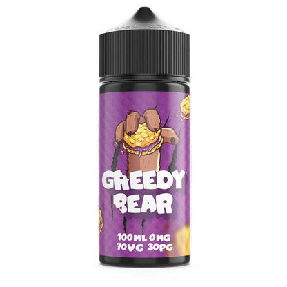 Greedy Bear 100ml Shortfill 0mg (70VG/30PG) - Online Vape Shop