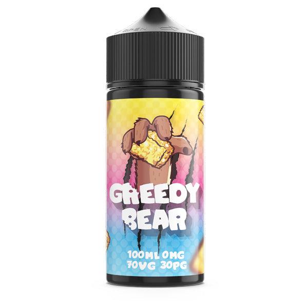 Greedy Bear 100ml Shortfill 0mg (70VG/30PG) - Online Vape Shop