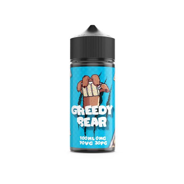Greedy Bear 100ml Shortfill 0mg (70VG/30PG) - Online Vape Shop