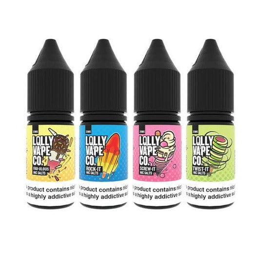 10mg Lolly Vape Co 10ml Nic Salts (50VG/50PG) - Online Vape Shop