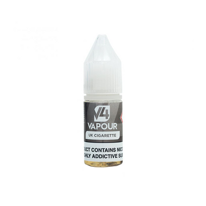 E-Liquide à base libre V4 Vapor 18 mg 10 ml (50VG/50PG)