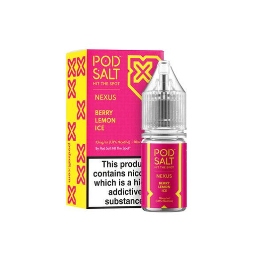 10mg Pod Salt Nexus 10ml Nic Salt (50VG/50PG) - Online Vape Shop
