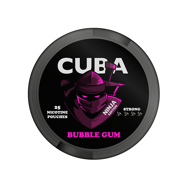 30mg CUBA Ninja Nicotine Pouches - 25 Pouches - Online Vape Shop