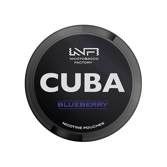 43mg CUBA Black Nicotine Pouches - 25 Pouches - Online Vape Shop