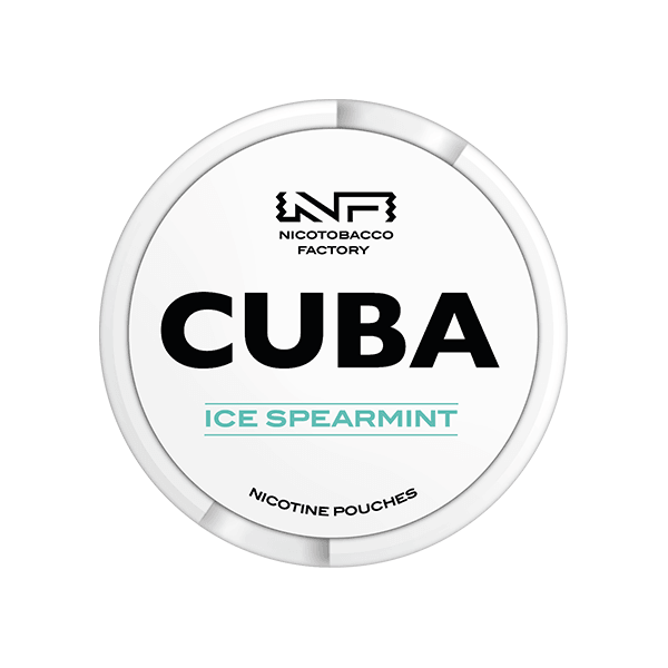 16mg CUBA White Nicotine Pouches - 25 Pouches - Online Vape Shop
