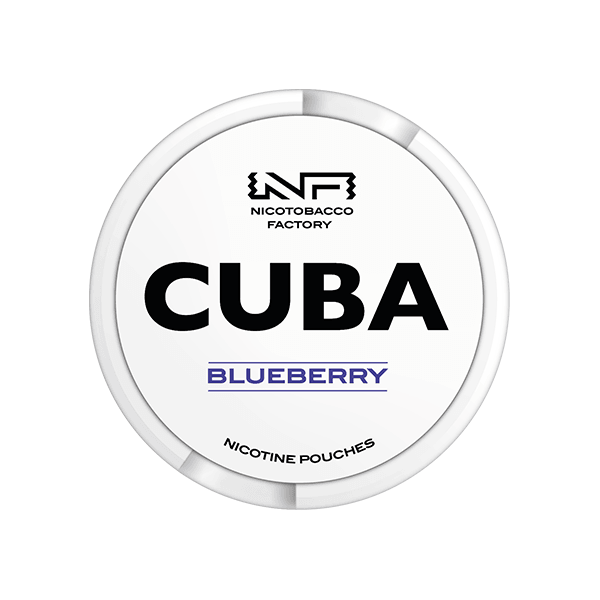 16mg CUBA White Nicotine Pouches - 25 Pouches - Online Vape Shop