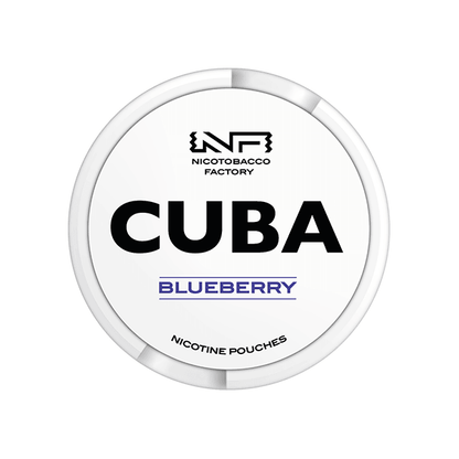 16mg CUBA White Nicotine Pouches - 25 Pouches - Online Vape Shop