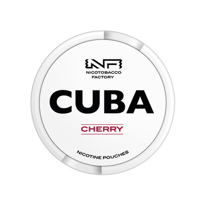 Sachets de nicotine blanche CUBA 16 mg - 25 sachets