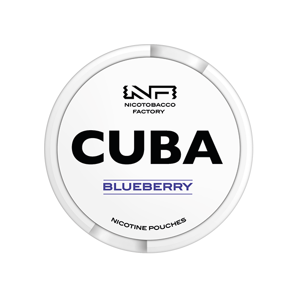 Sachets de nicotine blanche CUBA 16 mg - 25 sachets