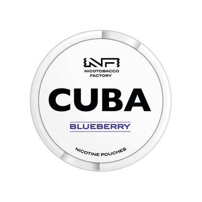Sachets de nicotine blanche CUBA 16 mg - 25 sachets