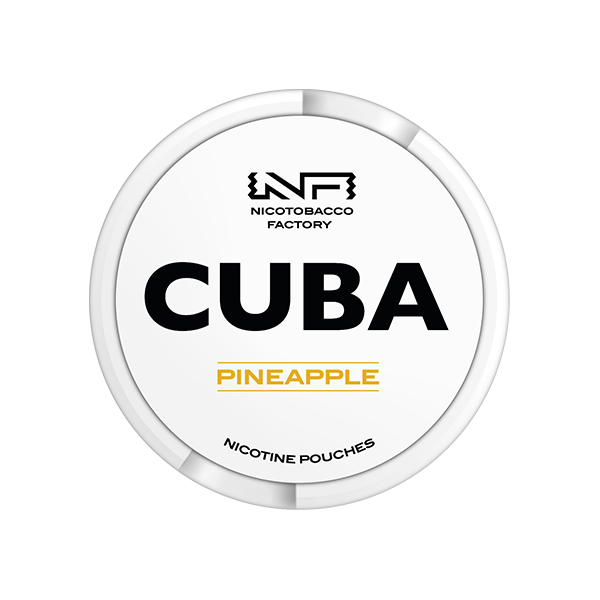 Sachets de nicotine blanche CUBA 16 mg - 25 sachets