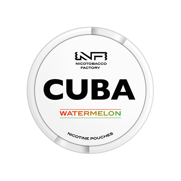 Sachets de nicotine blanche CUBA 16 mg - 25 sachets