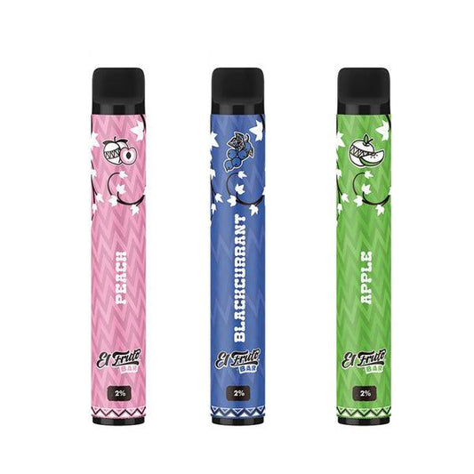 20mg El Fruto Bar Disposable Vape Device 575 Puffs - Online Vape Shop