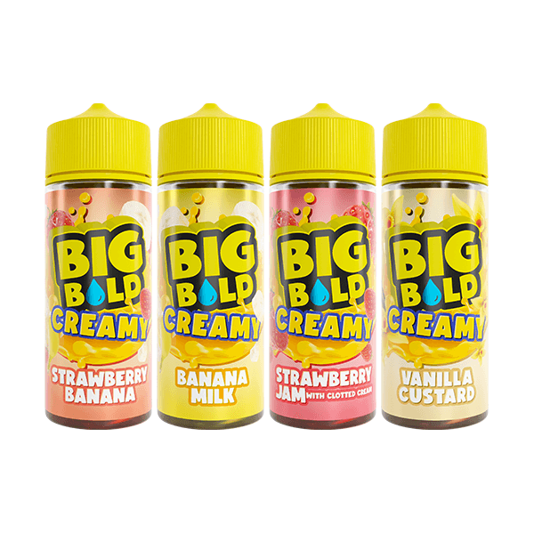 0mg Big Bold Creamy Series 100ml E-liquid (70VG/30PG) - Online Vape Shop