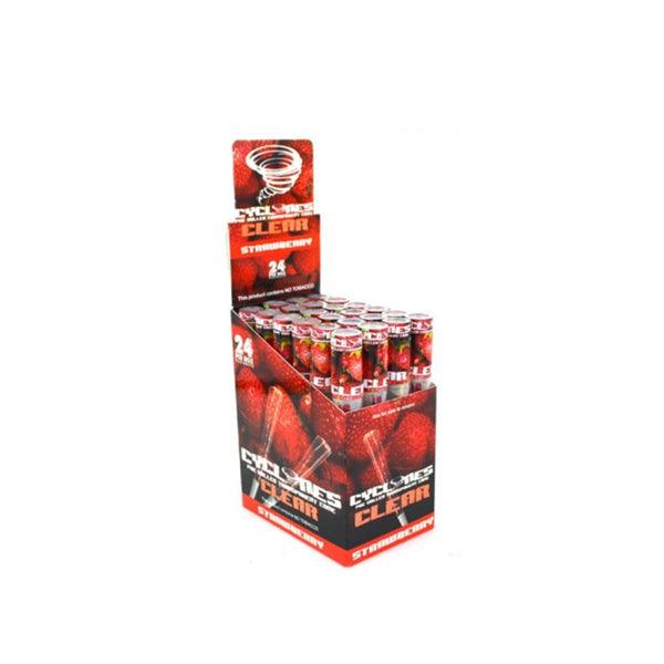 Cyclones Pre Rolled Clear Cones - 24 pack - Online Vape Shop