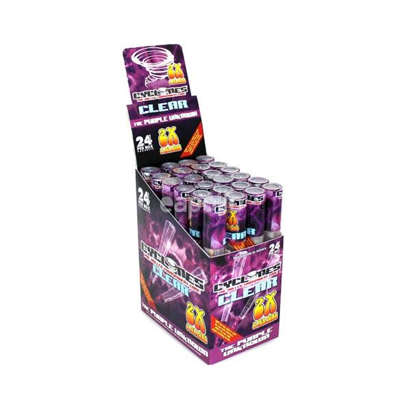 Cyclones Pre Rolled Clear Cones - 24 pack - Online Vape Shop