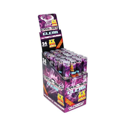 Cyclones Pre Rolled Clear Cones - 24 pack - Online Vape Shop