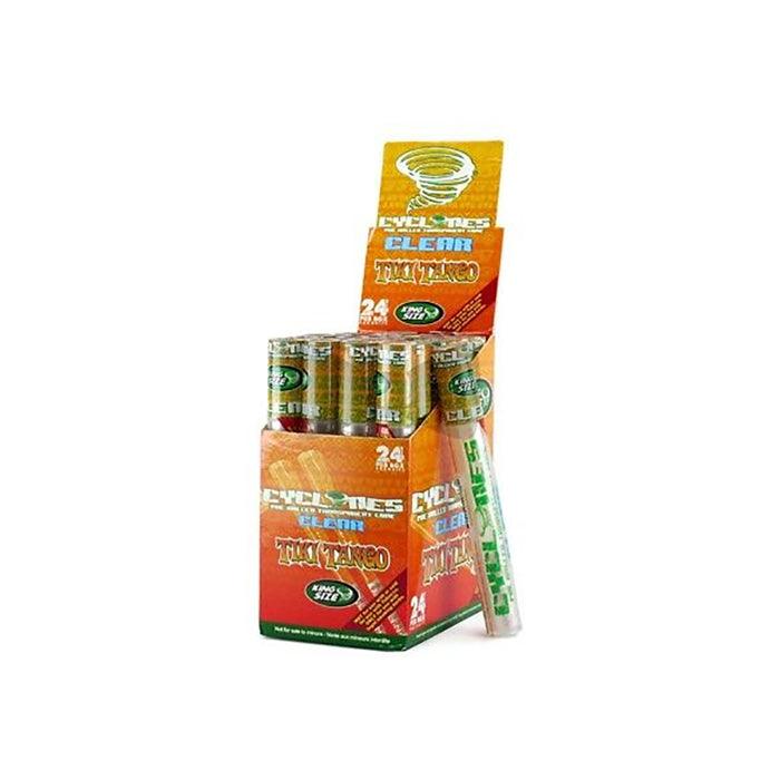 Cyclones Pre Rolled Clear Cones - 24 pack - Online Vape Shop