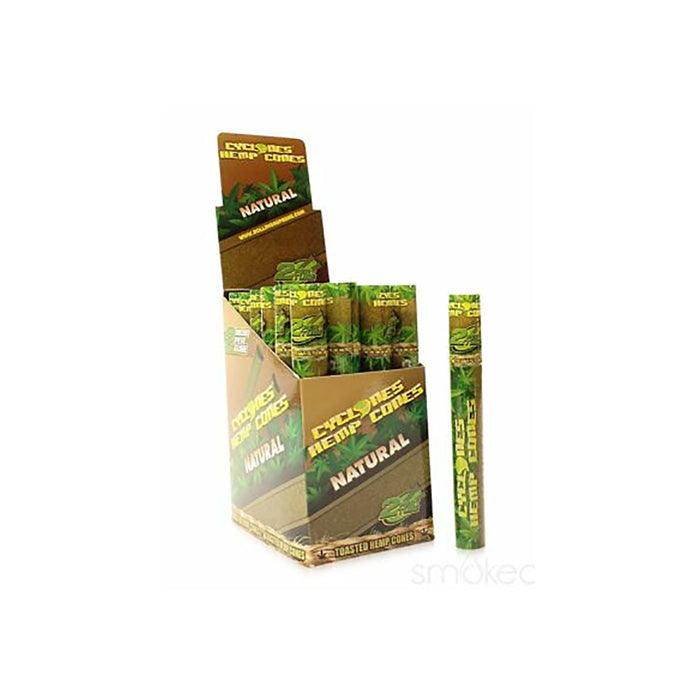 Cyclones Pre Rolled Clear Cones - 24 pack - Online Vape Shop