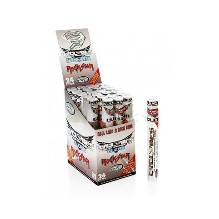 Cyclones Pre Rolled Clear Cones - 24 pack - Online Vape Shop