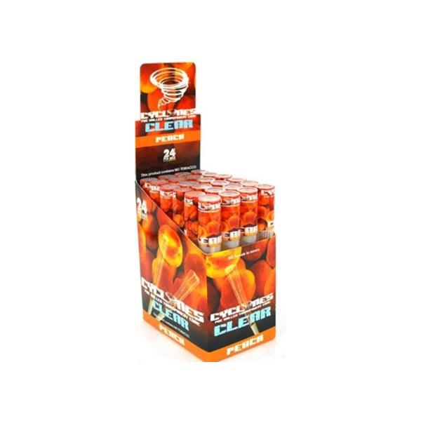 Cyclones Pre Rolled Clear Cones - 24 pack - Online Vape Shop
