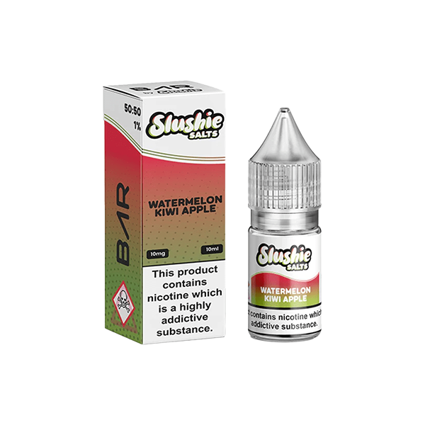 Barre 20 mg par Slushie 10 ml Sels de Nic (50VG/50PG)