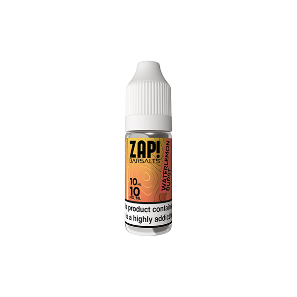 10 mg de ZAP ! Barre Sels Sel de Nic 10ml (50VG/50PG)