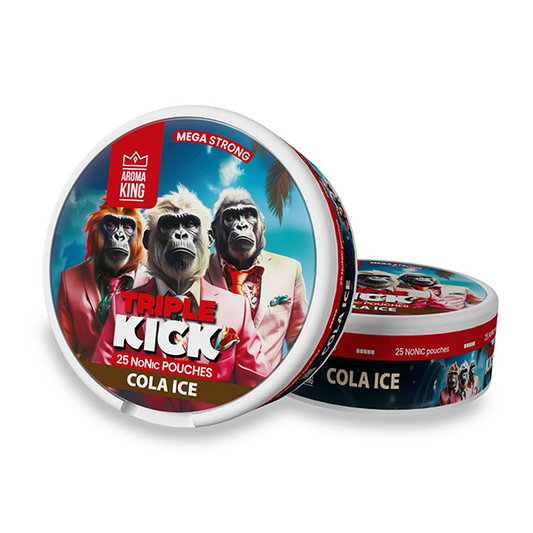 Sachets Aroma King Triple Kick NoNic 100 mg - 25 sachets