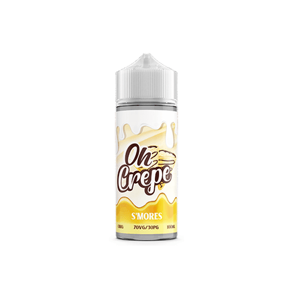 0mg Oh Crepe 100ml Shortfill (70VG/30PG) - Online Vape Shop