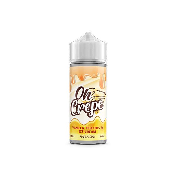 0mg Oh Crepe 100ml Shortfill (70VG/30PG) - Online Vape Shop