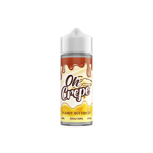 0mg Oh Crepe 100ml Shortfill (70VG/30PG) - Online Vape Shop