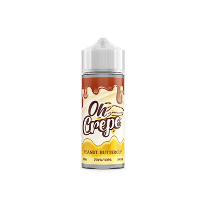 0mg Oh Crepe 100ml Shortfill (70VG/30PG) - Online Vape Shop