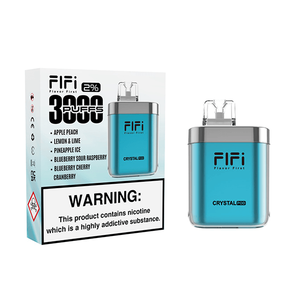FLFI Crystal 5 in 1 Pod Kit 3000 Puffs - Online Vape Shop