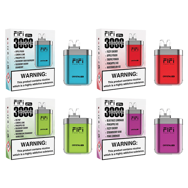 FLFI Crystal 5 in 1 Pod Kit 3000 Puffs - Online Vape Shop
