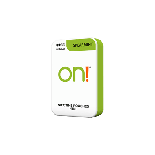 3mg On! Mini Regular Nicotine Pouches - 20 Pouches - Online Vape Shop