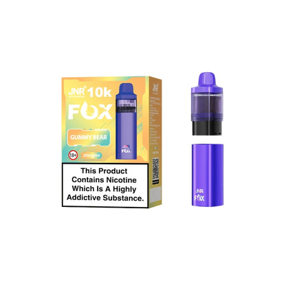 20mg JNR Fox 10k Prefilled Pods
