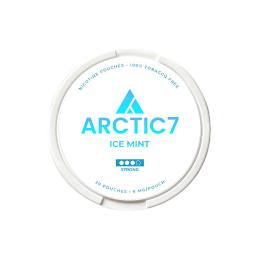 9mg Artic7 Ice Mint Slim Nicotine Pouches - 20 Pouches - Online Vape Shop