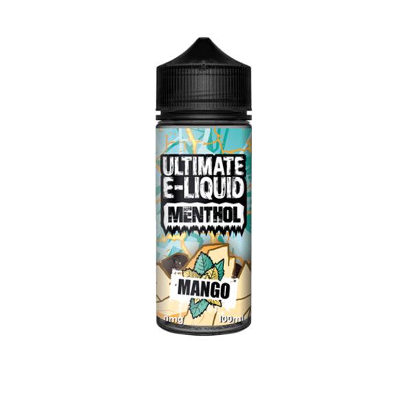 Ultimate E-liquid Menthol by Ultimate Puff 100ml Shortfill 0mg (70VG/30PG) - Online Vape Shop