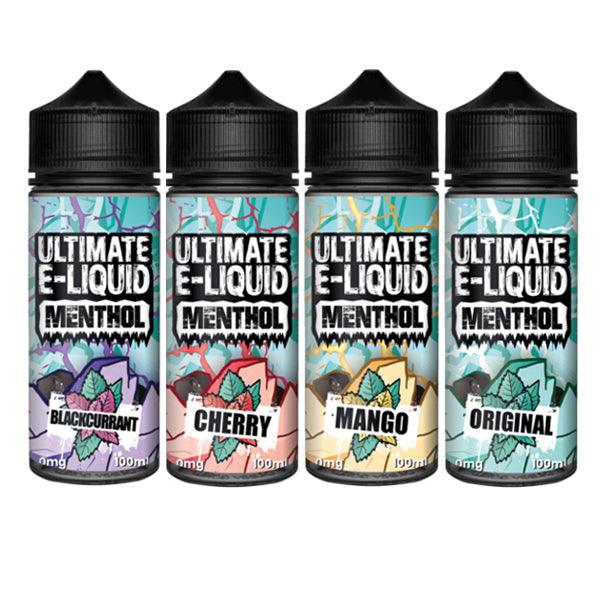 Ultimate E-liquid Menthol by Ultimate Puff 100ml Shortfill 0mg (70VG/30PG) - Online Vape Shop